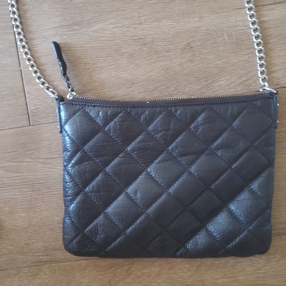 Kate Spade Gold Coast Ginnie Quilted Leather Crossbody Bag. - Picture 9 of 16